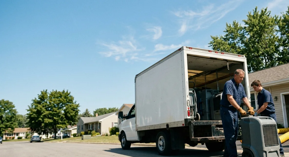 Water Damage Cleanup in Saint Charles, MI near me
